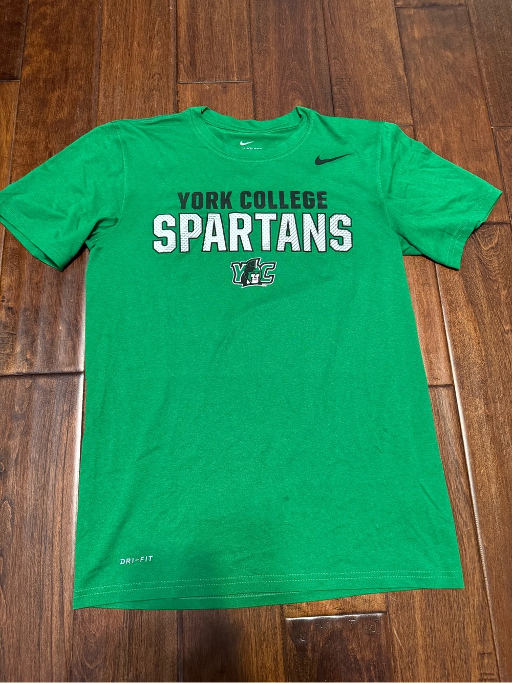 Nike York College Spartans Athletic Cut Dri-FIT T-Shirt
